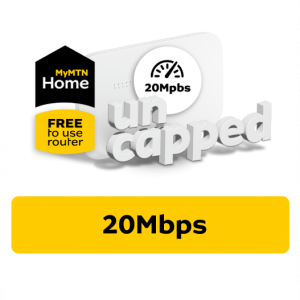 MyMTN Home Uncapped Pro 20 Mbps